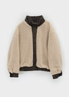 [MADE] Pinterre Leather Dumble Blouson Jumper