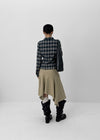 [MADE] Popori Fleece Check Shirt
