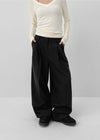 [MADE] Blair Bijou Two-Tuck Wide Slacks