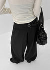 [MADE] Blair Bijou Two-Tuck Wide Slacks