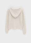 Yoel Two-way Knit Hooded Zip-up