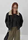 Holden Fur Leather Jumper