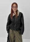 Holden Fur Leather Jumper