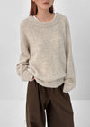 [MADE] Roharen Loose Fit Round Neck Wool Knit