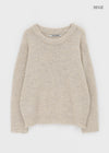 [MADE] Roharen Loose Fit Round Neck Wool Knit