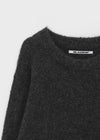 [MADE] Roharen Loose Fit Round Neck Wool Knit
