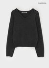 [MADE] Stenne Loose Fit V-neck Knit (Wool 50%)