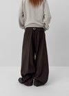 [MADE] Blair Bijou Two-Tuck Wide Slacks