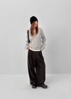 [MADE] Blair Bijou Two-Tuck Wide Slacks