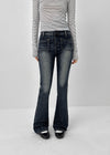 [MADE] Frena Low-Waist Bootcut Denim Pants