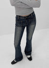 [MADE] Frena Low-Waist Bootcut Denim Pants