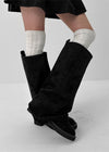 Lopia Suede Folding Long Boots