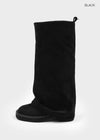 Lopia Suede Folding Long Boots