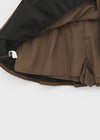 Weril Suede Cancan Mini Skirt