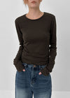 [MADE] Linf Stripe Round Neck Long Sleeve T-Shirt