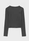 [MADE] Linf Stripe Round Neck Long Sleeve T-Shirt