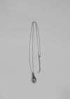 Yeldic Silver Bold Pendant Drop Necklace