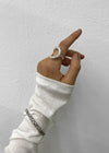 Optes Bold Circle Ring