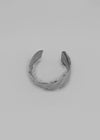 Moroki Twist Silver Bold Open Bracelet