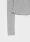 [MADE] Kiriki Printed V-neck Long Sleeve T-shirt