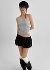 [MADE] Berua Fleece Halter Sleeveless (Set Available)