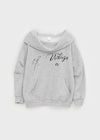 Lubton Cowl Neck Lettering Hoodie