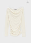[MADE] Berua Two-way Off-shoulder Long-sleeve T-shirt (Set Available)