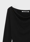 [MADE] Berua Two-way Off-shoulder Long-sleeve T-shirt (Set Available)
