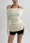 [MADE] Berua Fleece Halter Sleeveless (Set Available)