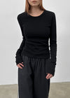 [MADE] Shurini Round Neck Long Sleeve T-shirt