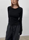 [MADE] Shurini Round Neck Long Sleeve T-shirt