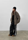 [MADE] Demons High Neck Fur Jacket (1 Oz)