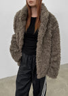 [MADE] Demons High Neck Fur Jacket (1 Oz)