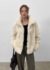 [MADE] Demons High Neck Fur Jacket (1 Oz)