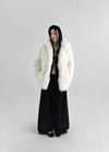 [MADE] Raya High Neck Fur Jacket