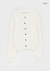 Ramson Semi-crop Knit Cardigan