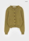 Ramson Semi-crop Knit Cardigan