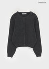 Ramson Semi-crop Knit Cardigan