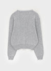 Ramson Semi-crop Knit Cardigan