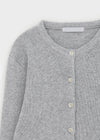 Ramson Semi-crop Knit Cardigan