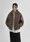 [MADE] Kumoel Hooded Lightweight Padding (100% Duck Down)