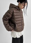 [MADE] Kumoel Hooded Lightweight Padding (100% Duck Down)
