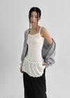 Connel Set - Layered Button-up, Slim Muffler