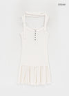 Connel Set - Layered Button-up, Slim Muffler