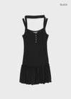 Connel Set - Layered Button-up, Slim Muffler