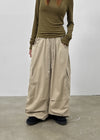 (UNISEX) Banten Banding Wide Balloon Cargo Pants