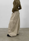 (UNISEX) Banten Banding Wide Balloon Cargo Pants