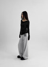 [MADE] Berua Two-way Off-shoulder Long-sleeve T-shirt (Set Available)