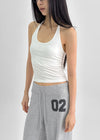 [MADE] Berua Fleece Halter Sleeveless (Set Available)