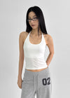 [MADE] Berua Fleece Halter Sleeveless (Set Available)